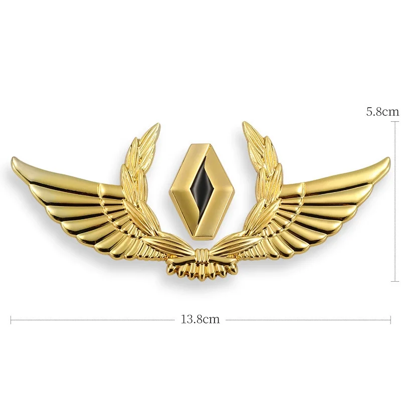 3D car metal badge decorative side label (customized car logo)