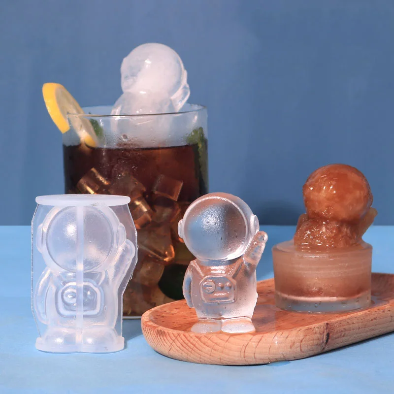 Waving Astronaut Resin Mold