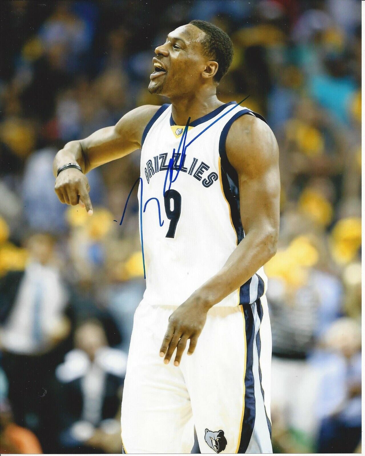 Tony Allen Autographed 8x10 Memphis Grizzlies#S1228