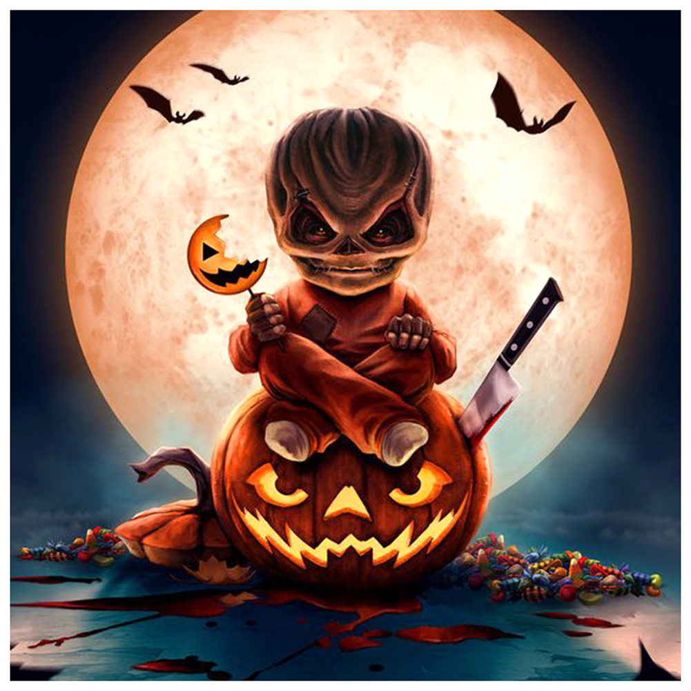

Halloween Festival - Round Drill Diamond Painting - 30*30CM, Round diamond 30*30cm, 501 Original
