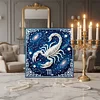 Framed Scorpio - Pearls Painting Kit DIY Diamond Painting Pearl Dot Crafts 25*25CM