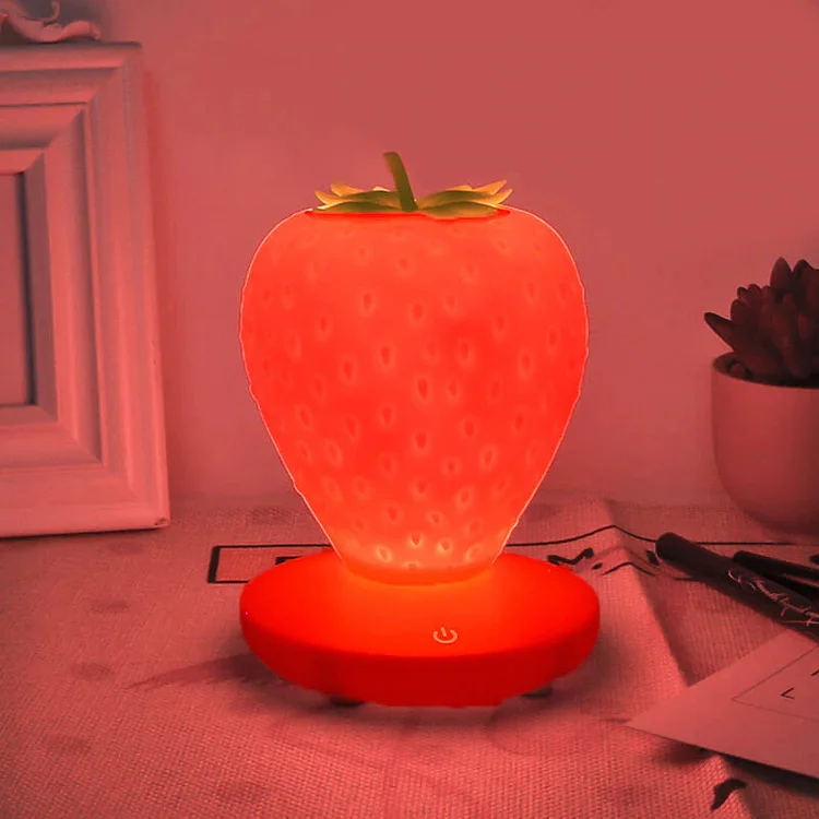 Creative Rechargeable Strawberry Night Light