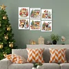 (US Only)6pcs Xmas Dog - Diamond Painting - Partial Special Shaped Drill (Canvas|30*30cm)