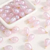 Flashing Shimmer Waterdrop Acrylic Pendants DIY Jewelry Beads