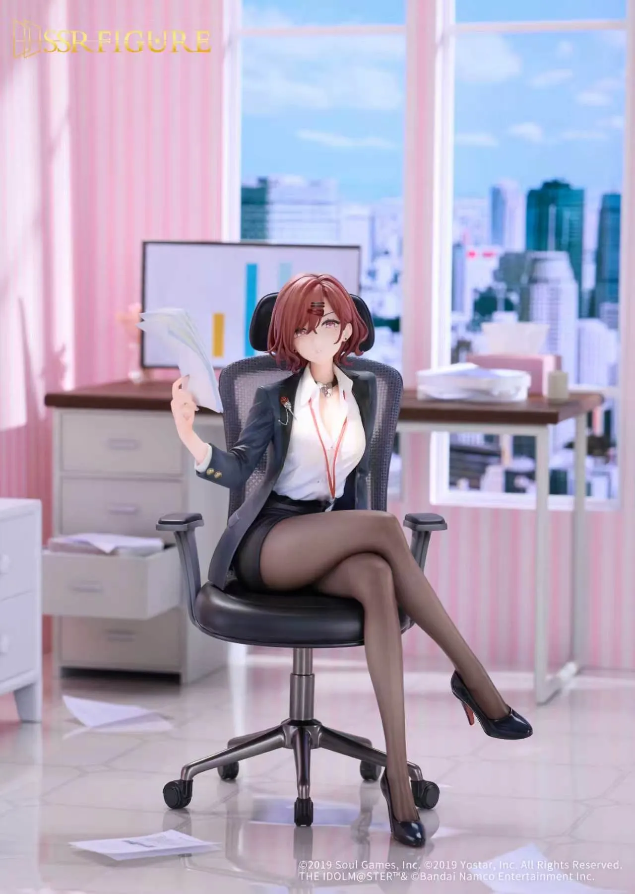 SSR FIGURE - THE iDOLM@STER: Shiny Colors X Mahjong Soul Madoka Higuchi: Leisurely Style Ver. 1/7 Scale Figure (Licensed)-