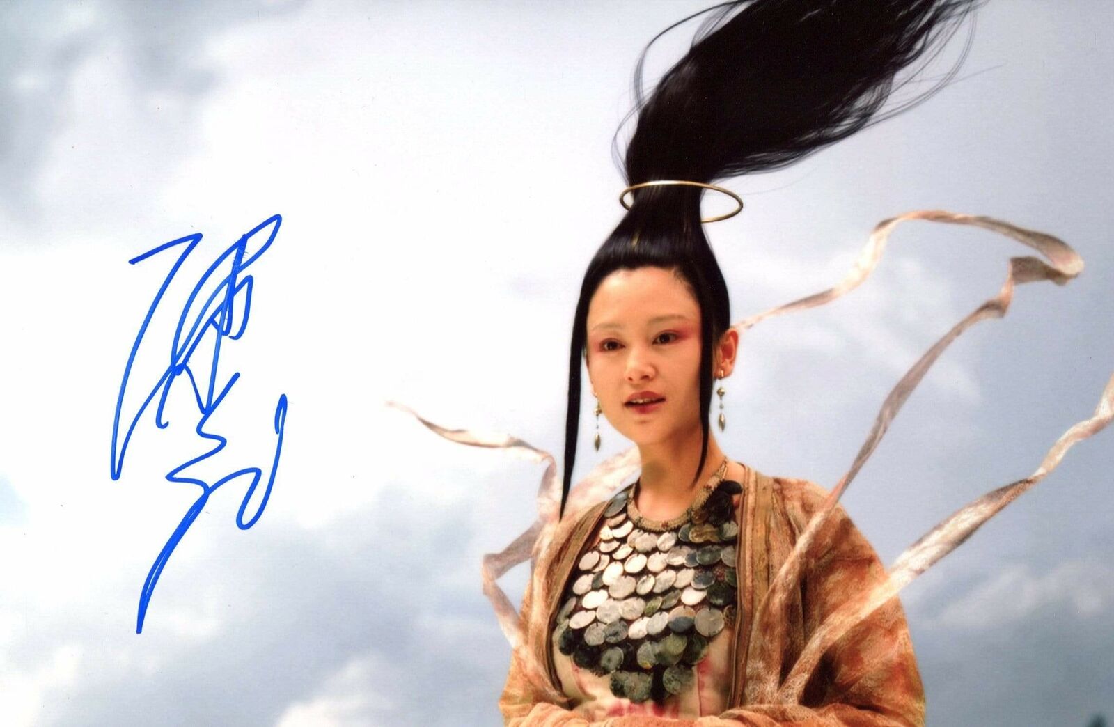 Chen Hong ACTRESS autograph, In-Person signed Photo Poster painting