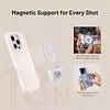 MagCam 3-in-1 Phone Grip Set With MagSafe Wireless Charging/Removable Bluetooth Remote Control, Built-in Mobile Power Bank Phone Holder