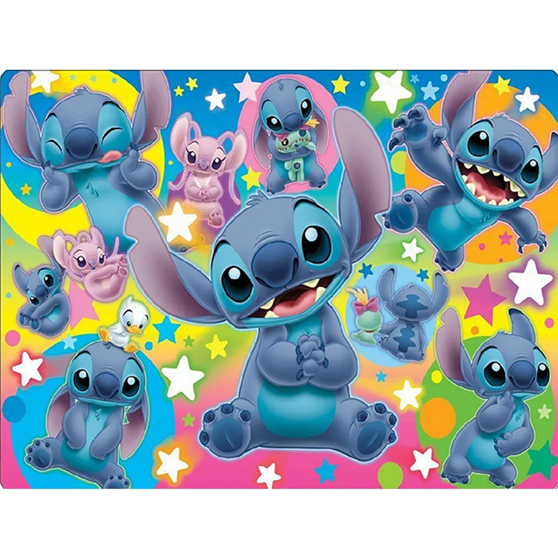 Lilo And Stitch Cartoon Diamond Painting, Multiple Designs - 5D Round – Diamond  Paintings Store