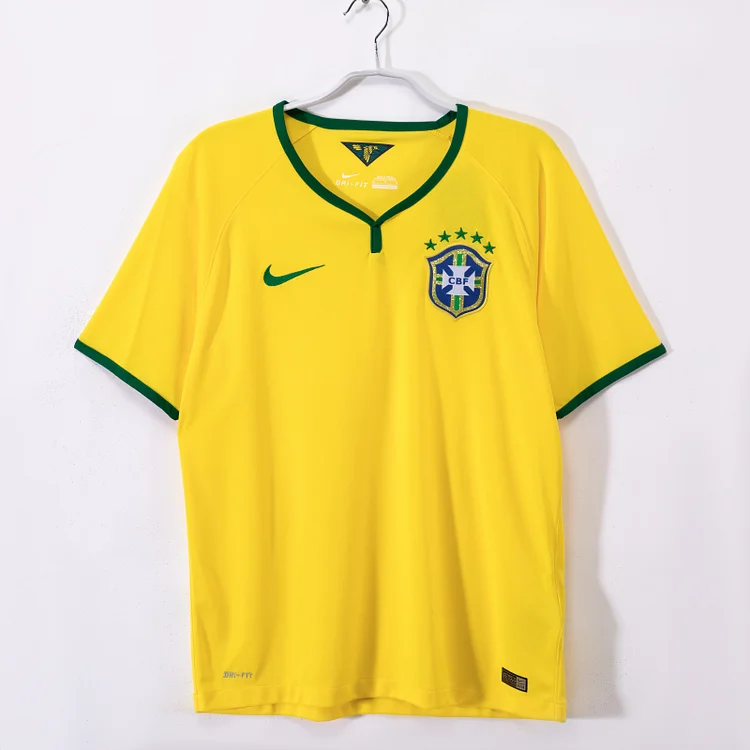 2014 Brazil Home Retro Jersey