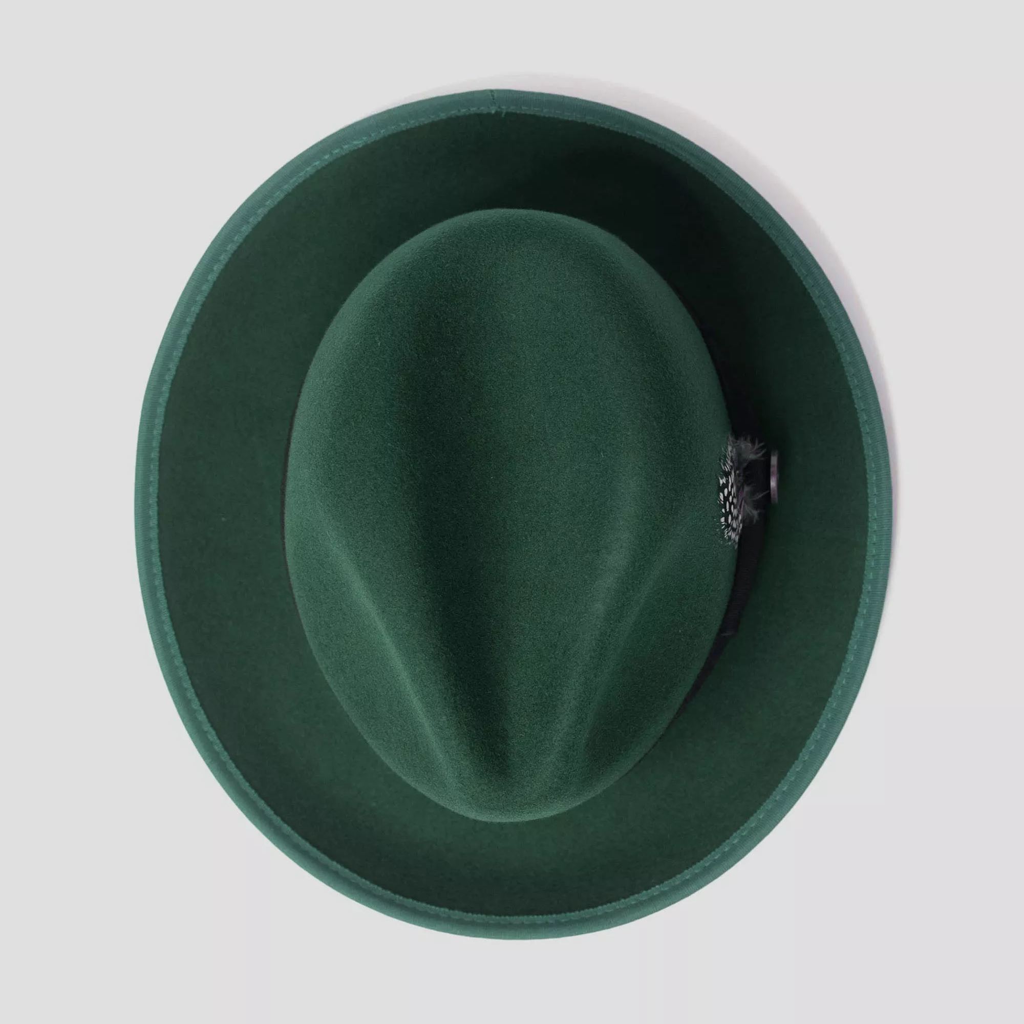 HatsFashion Bikary Fedora – emerald[Fast shipping and box packing]