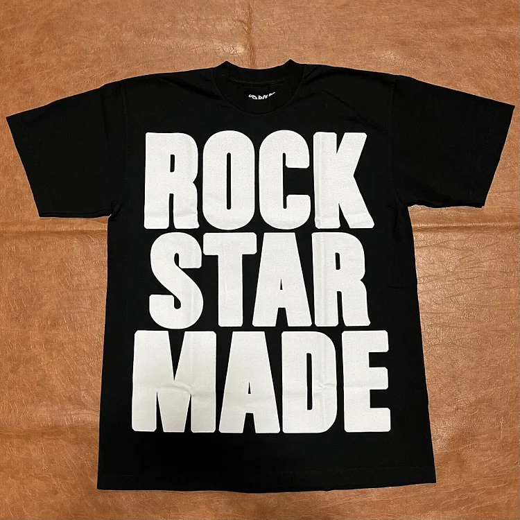 Sopula Rock Star Made Print Casual T-Shirt