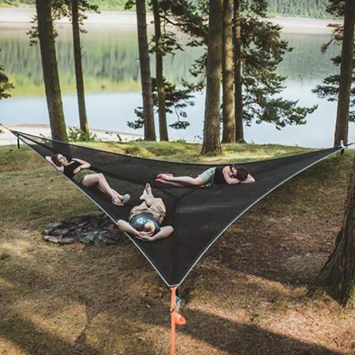 🔥Last Day Promotion-49% OFF🔥 OFFMULTI-PERSON HAMMOCK- PATENTED 3 POINT DESIGN