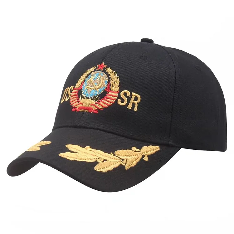 2023 CCCP Soviet Union Emblem Embroidery cap Summer Outdoor baseball Hat Adjustable casual dad hatscaps