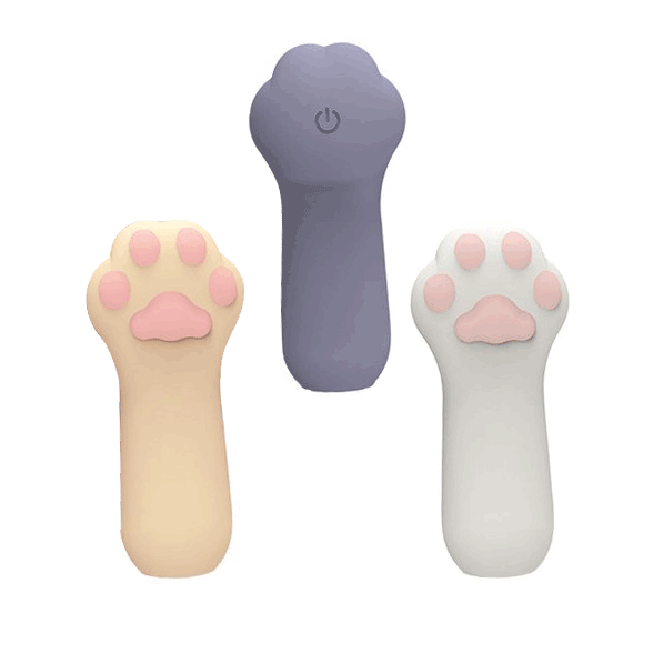 Kitten Paw Fingertip I Egg Skipping Vibrating Stick Female Massage Masturbator Clitoris Stimulating