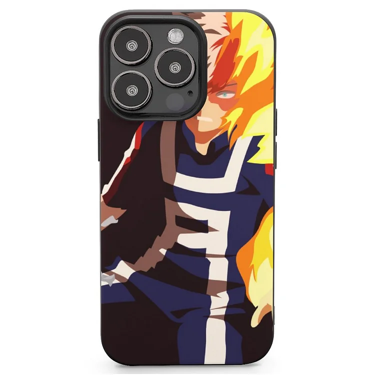 Shoto Todoroki Anime My Hero Academia Phone Case Mobile Phone Shell IPhone 13 and iPhone14 Pro Max and IPhone 15 Plus Case - Heather Prints Shirts