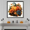 (40*40cm)Pumpkin - Round Partial AB Drill Diamond Painting