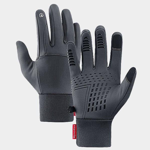 Outdoor sports waterproof warm windproof touch screen gloves