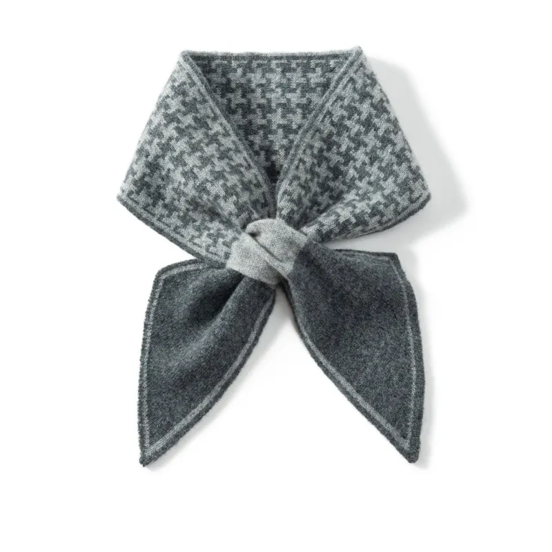 100% Cashmere Printed Neck Scarf REAL SILK LIFE