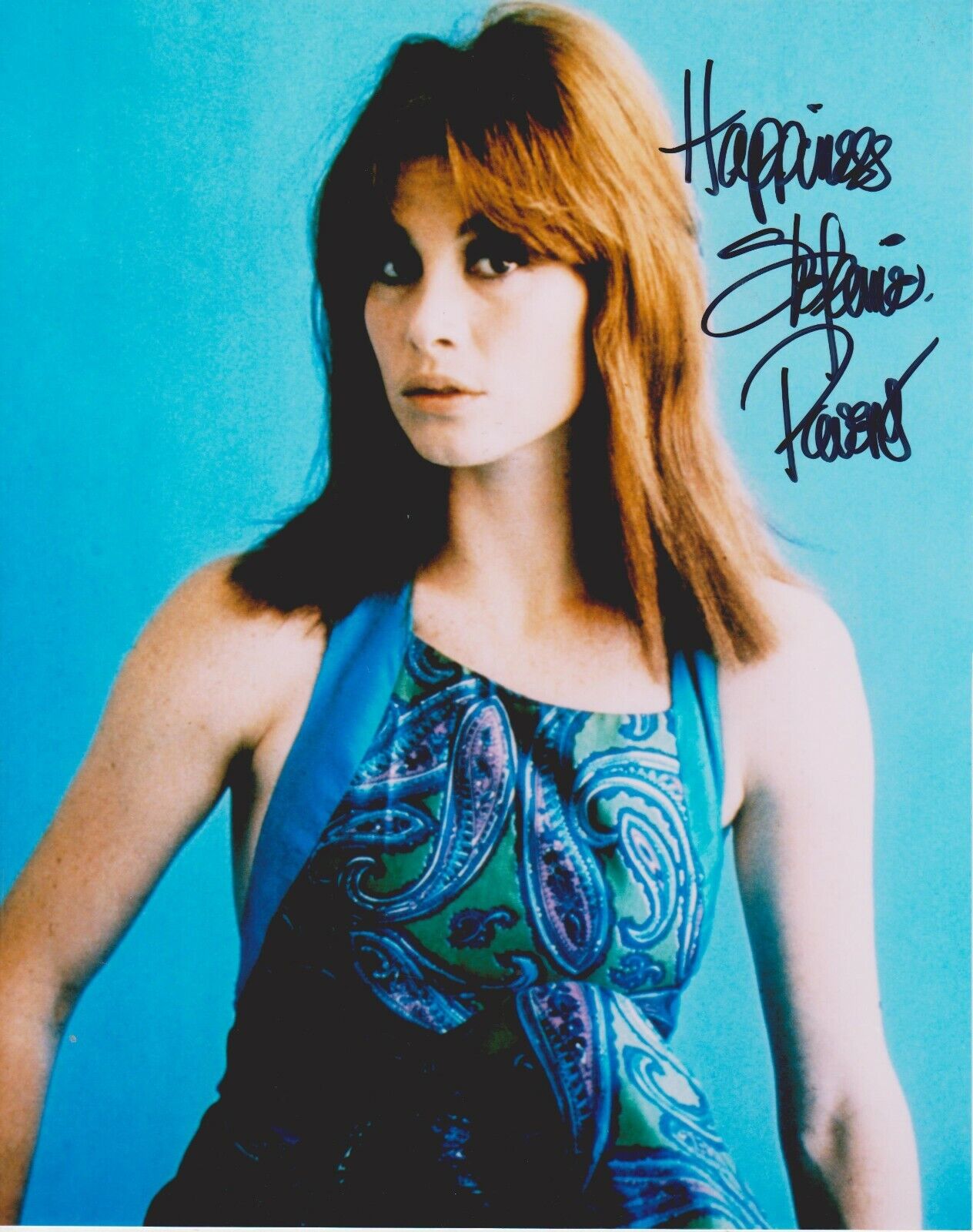 Stefanie Powers Original 8X10 Photo Poster painting #18 Signed In Person At Hollywood Show