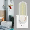Ultrasonic Mosquitoes Repeller Plug-in LED Night Light Bugs Killers Fly Trap