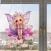 (US Only)Acrylic 2D Flat Print Elf Girl DIY 5D DIY Diamond Art Tabletop Decorations