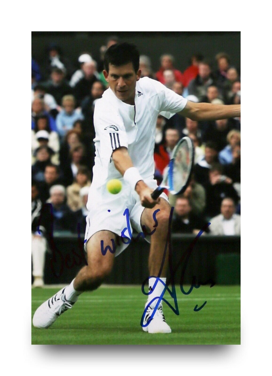 Tim Henman Signed 6x4 Photo Poster painting Wimbledon Tennis Genuine Autograph Memorabilia + COA