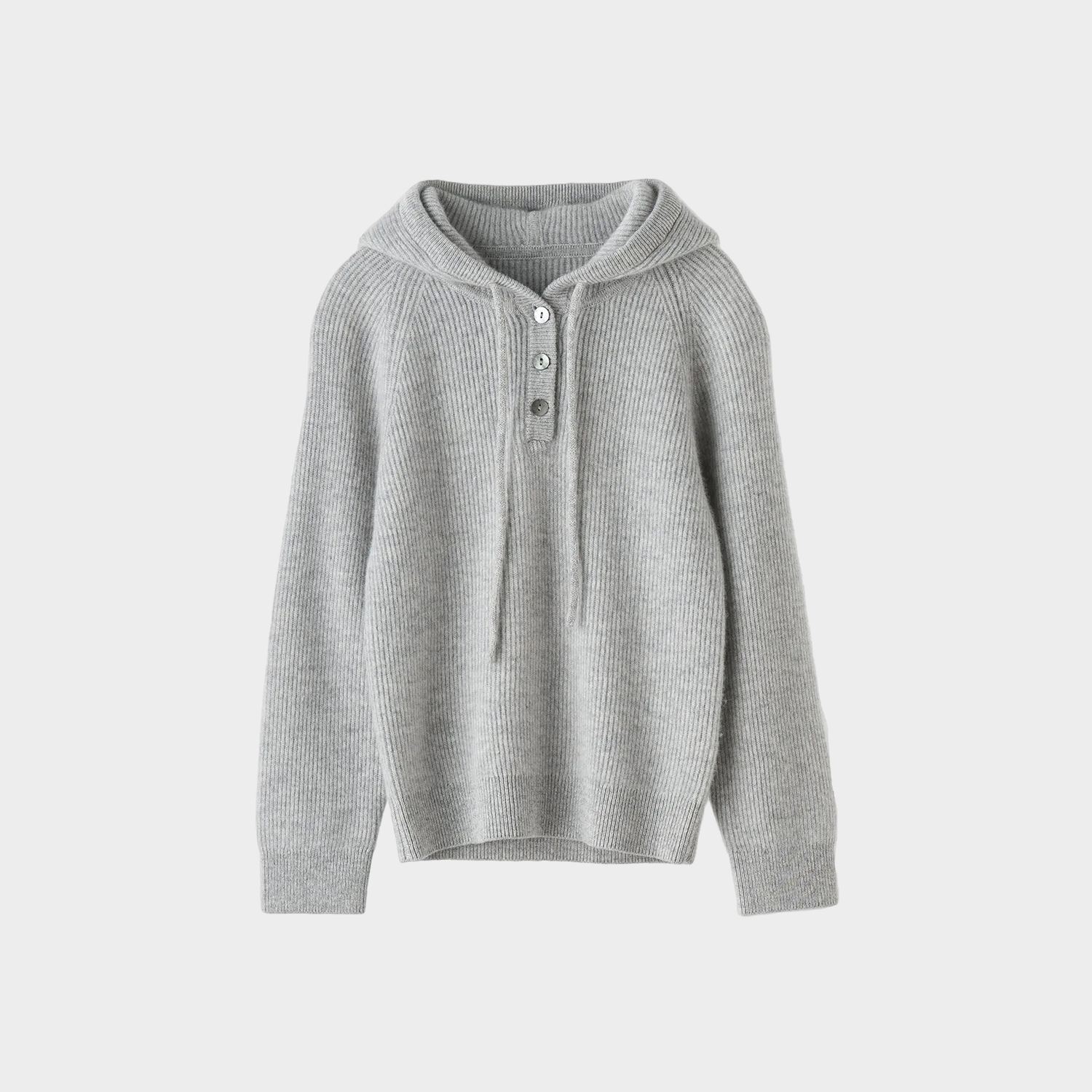 Kid's Hooded Knitted Cashmere Sweater REAL SILK LIFE