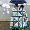 Dancing Umbrella Quilt Template Set-With Instructions