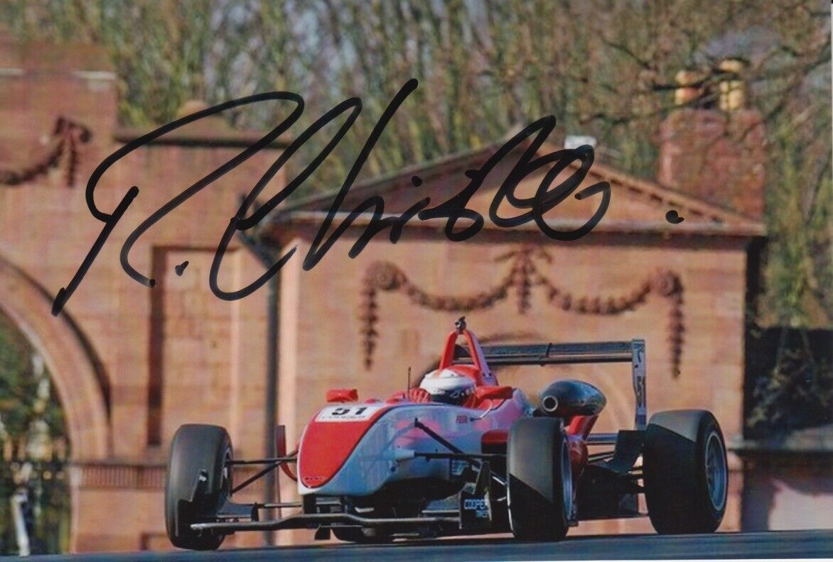 Adam Christodoulou Hand Signed 6x4 Photo Poster painting - Racing Autograph 8.