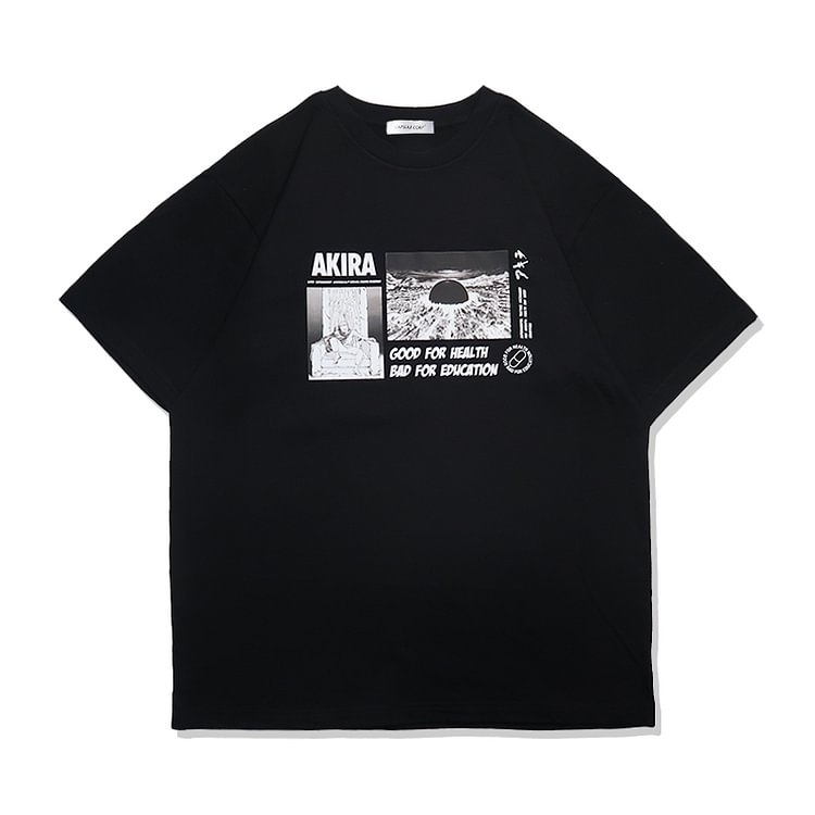 Pure Cotton Akira Retro Graphic T-shirt  weebmemes