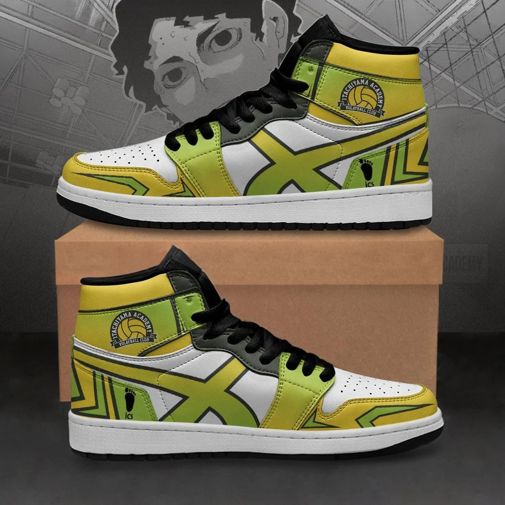 Kingofallstore - Itachiyama Academy Sneakers Haikyuu Custom Anime Shoes MN10