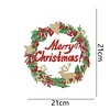 DIY Christmas Wreath Art Acylic Crystal Rhinestone Hanging Craft Kits