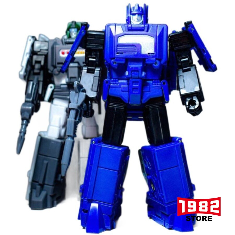 SY-03 Getsuei Yukikaze Trainbots Transformers Action Figure | Train Force Night Patrol & Snowfield 2-Mode Model | 4.3in Robot 5.7in Vehicle