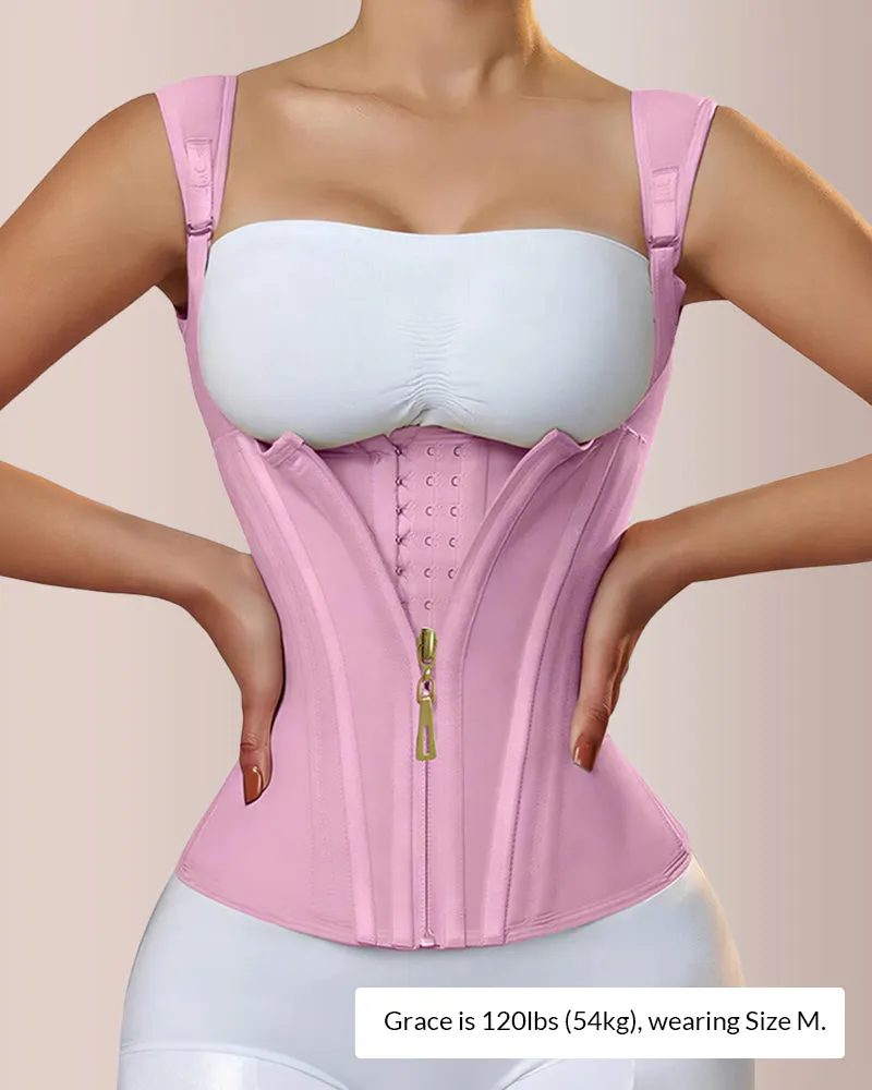 CurveFlex - Double Waistband Corset Waist Trainer