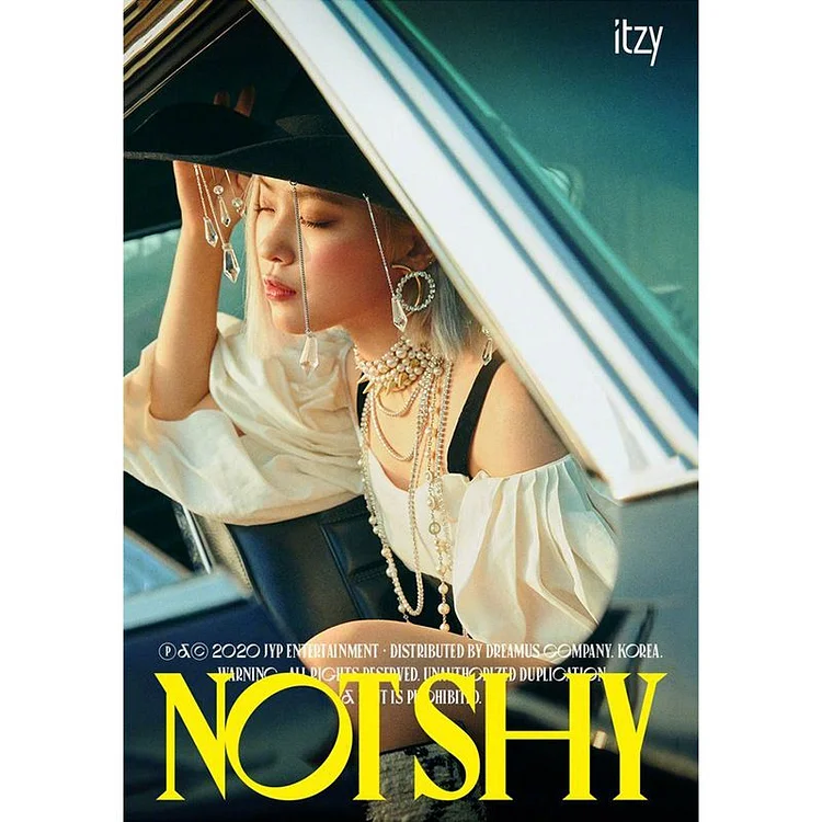 ITZY Not Shy Teaser Poster