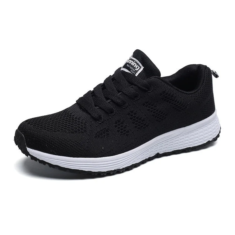 Men's Sneaker 2021 Summer Breathable Men Shoes High Quality Trainer Sneakers Comfy Mesh Flat Shoes For Men Non-Slip Large Size