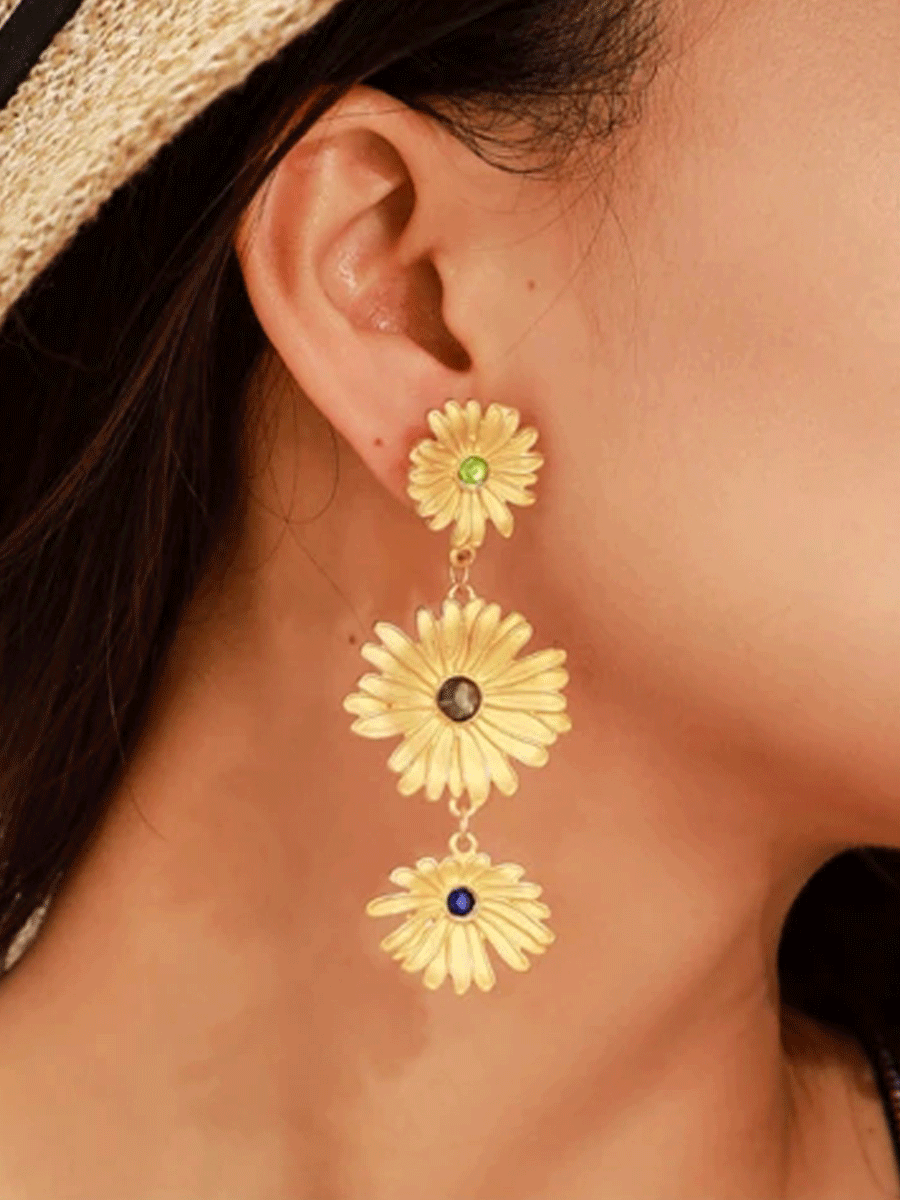 Sunflower  Earrings