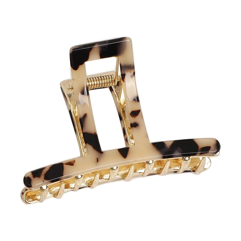 Women’s Classic Style Geometric Alloy Acetic Acid Sheets Hair Claws