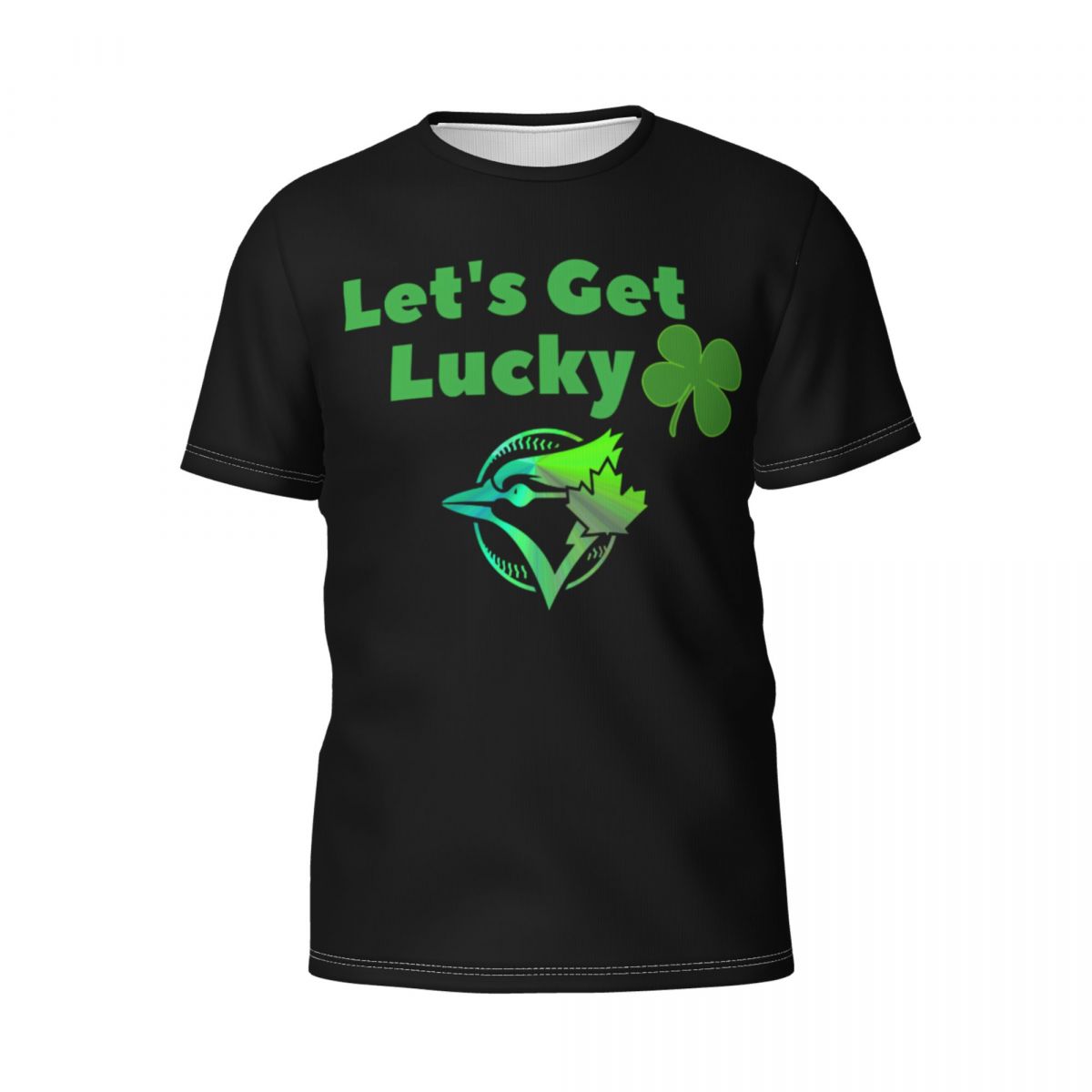 Toronto Blue Jays Get Lucky Clover St. Patrick's Day Men's T-Shirt
