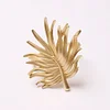 Golden Palm Leaf Catering Napkin Ring