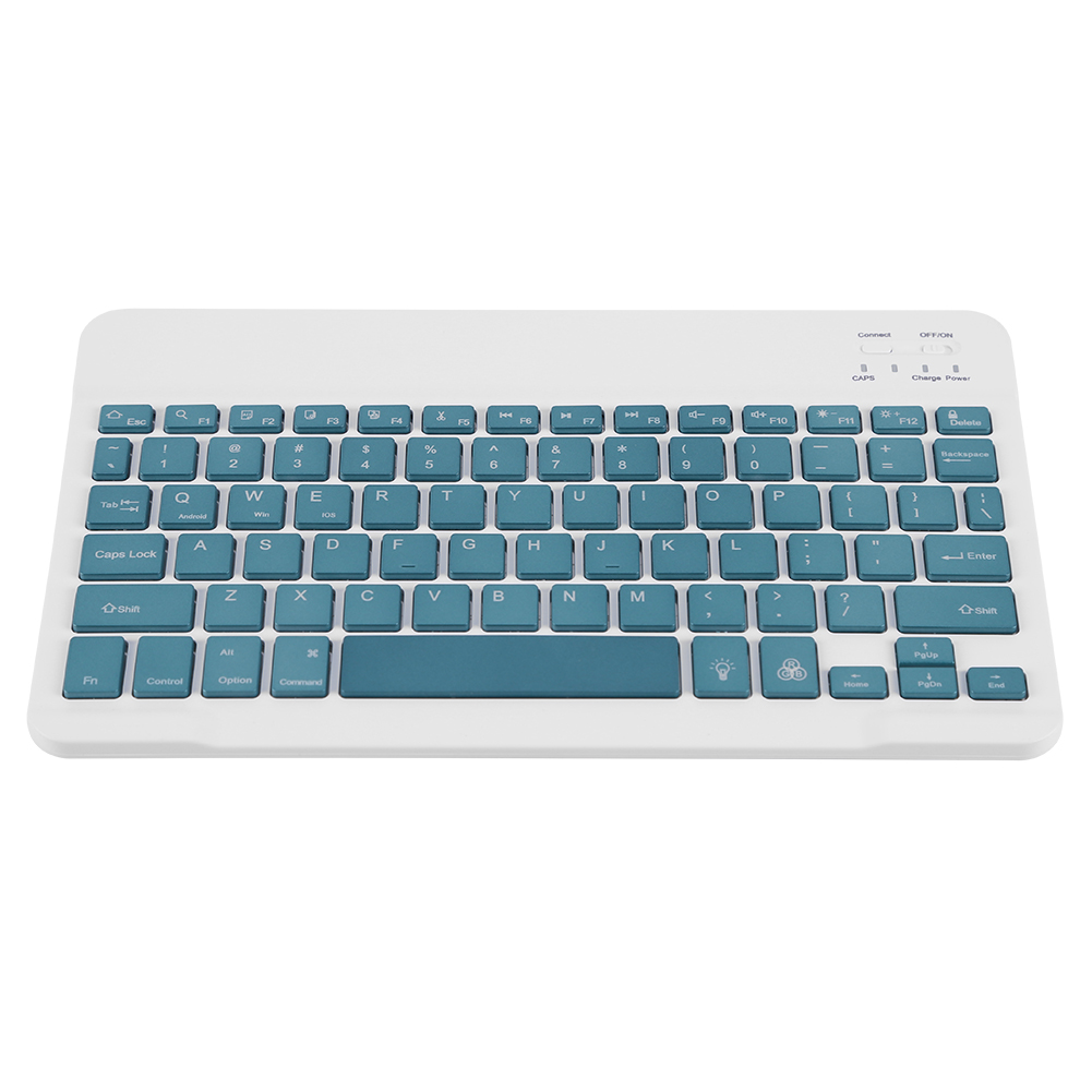

RGB Backlit Bluetooth Multi Device Keyboard for iOS Android PC, Army green, 501 Original