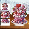 DIY Sweet Dessert Diamond Painting Acrylic Desktop Ornaments