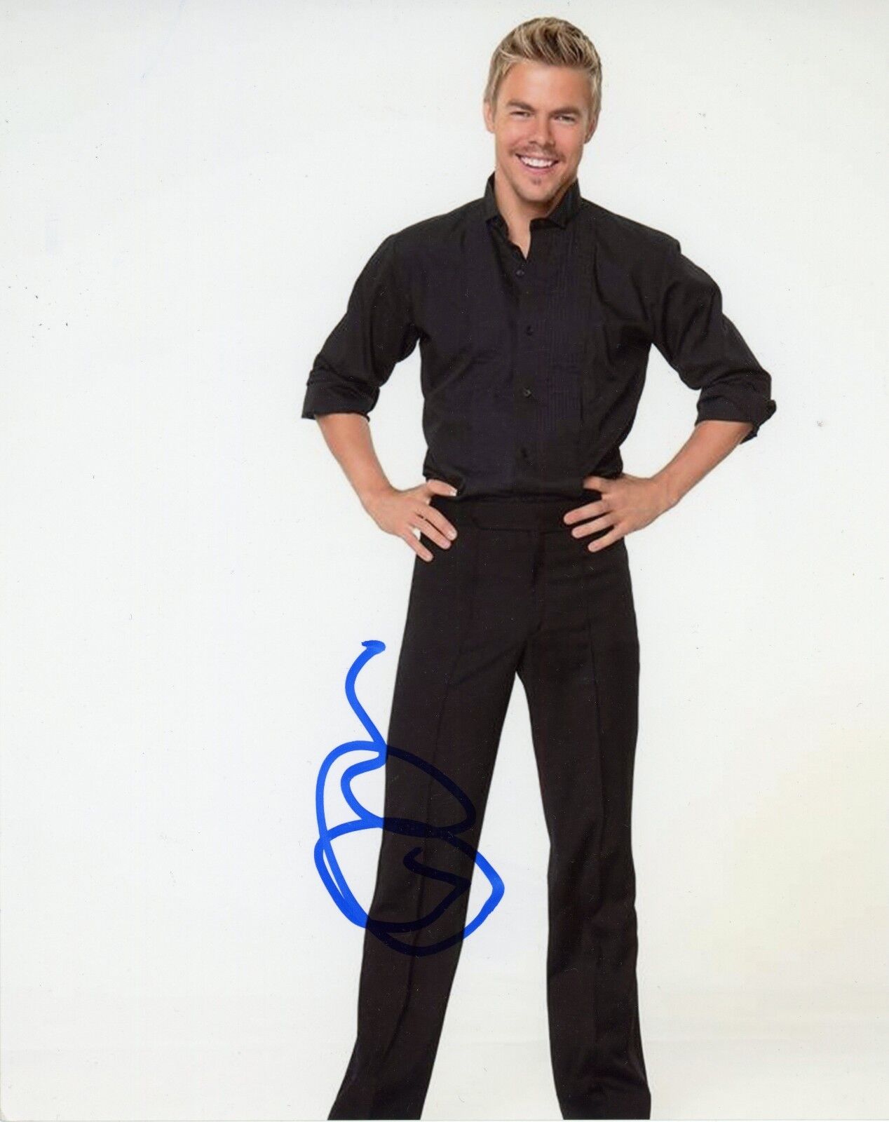 ~~ DEREK HOUGH Authentic Hand-Signed Dancing with the Stars