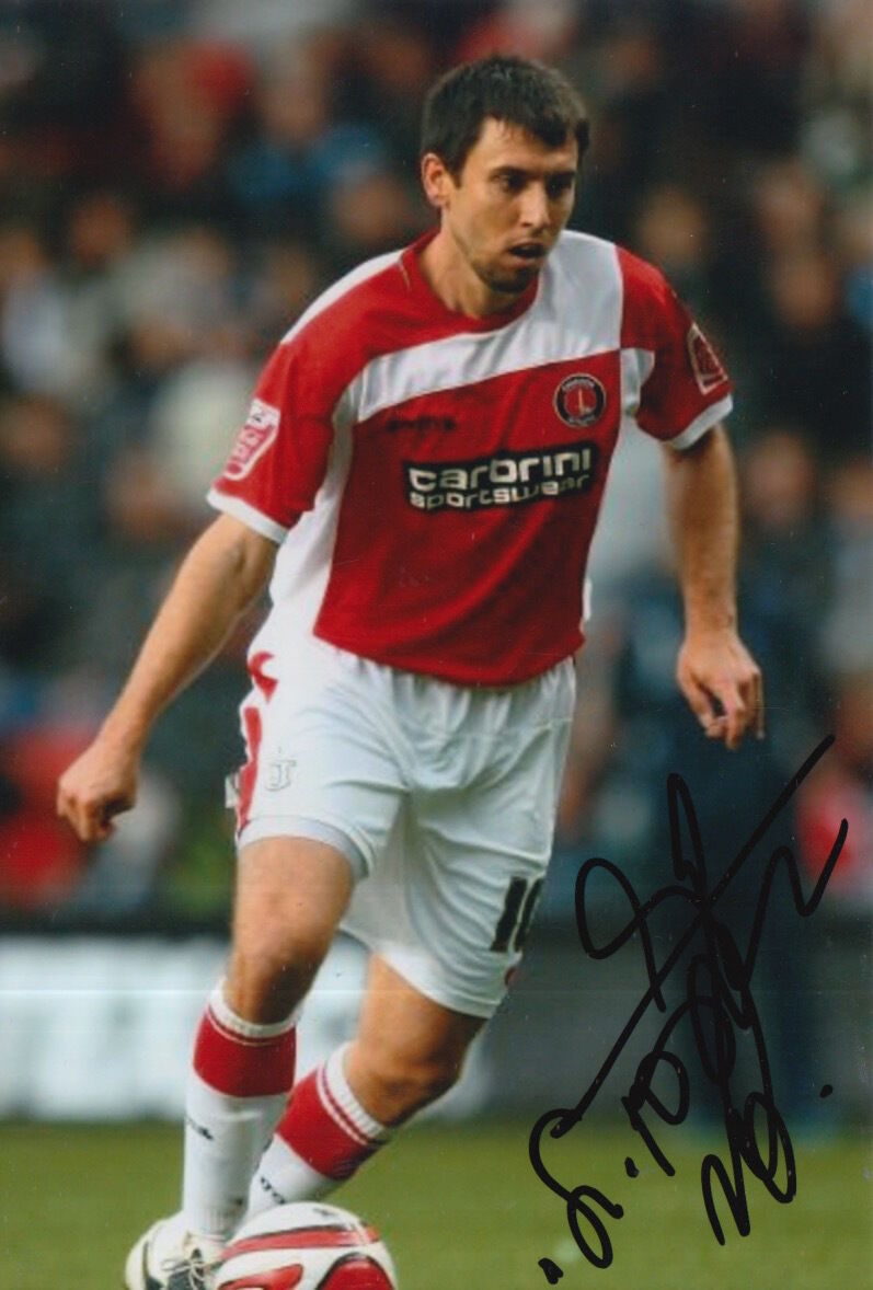 CHARLTON ATHLETIC HAND SIGNED SVETOSLAV TODOROV 6X4 Photo Poster painting 1.