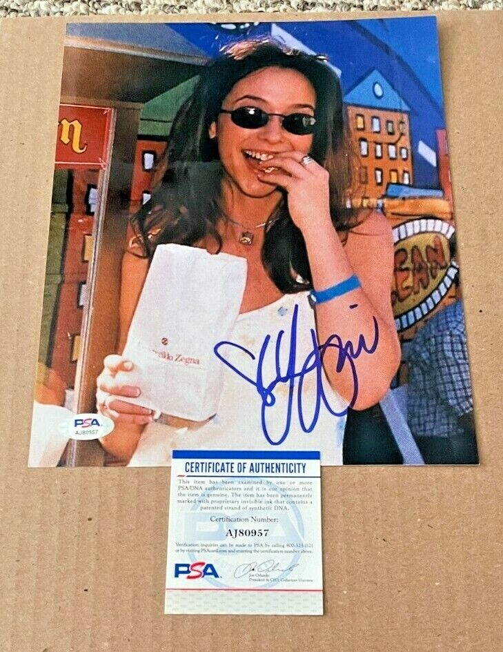 JENNIFER LOVE HEWITT SIGNED 8X10 Photo Poster painting PSA/DNA CERTIFIED