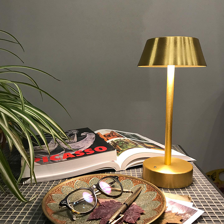 Portable Mushroom Table Lamp - Rechargeable & Dimmable LED Light CSTWIRE