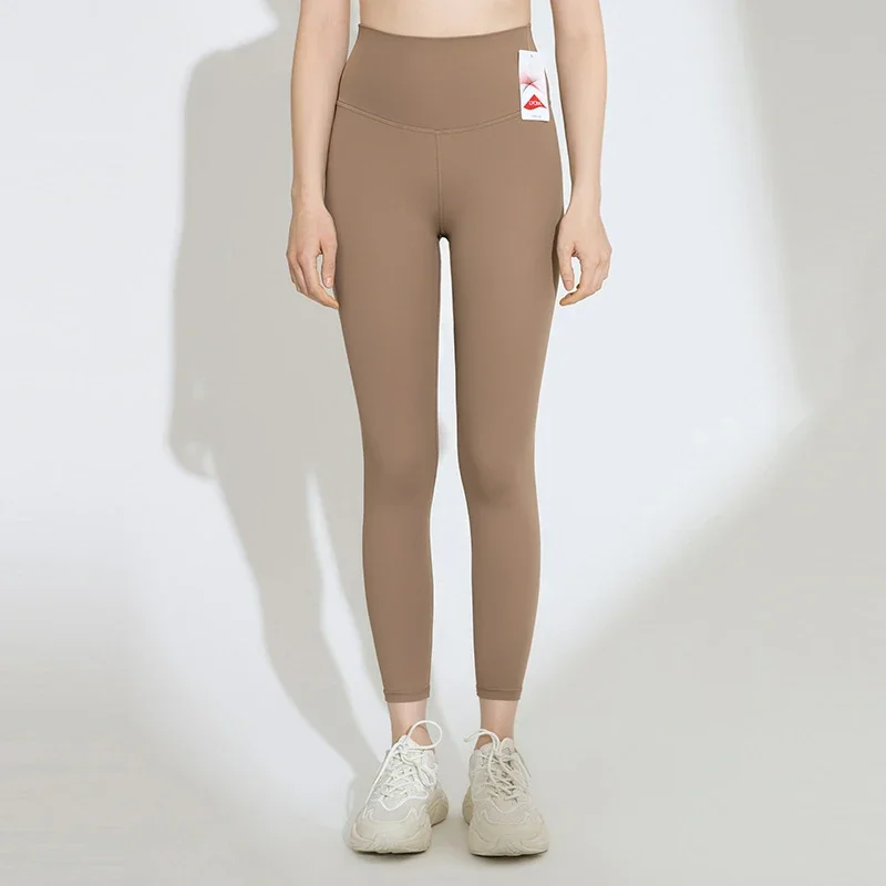 Types of cocoa butt lifting high waist cloud feel traceless 4-way stretchable high rise lycra fitness yoga gym leggings at a great price on Hergymclothing