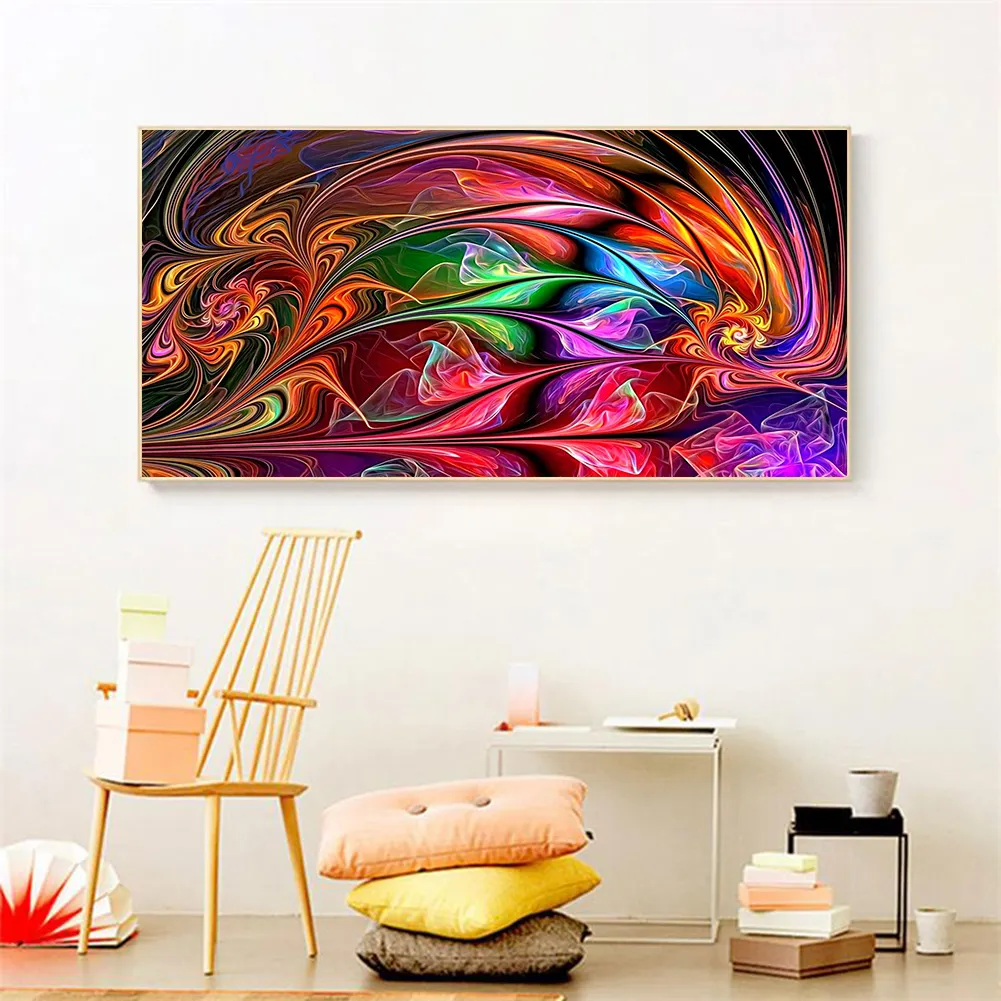 Diamond Painting - Full Round Drill - Colored Light(80*40cm)