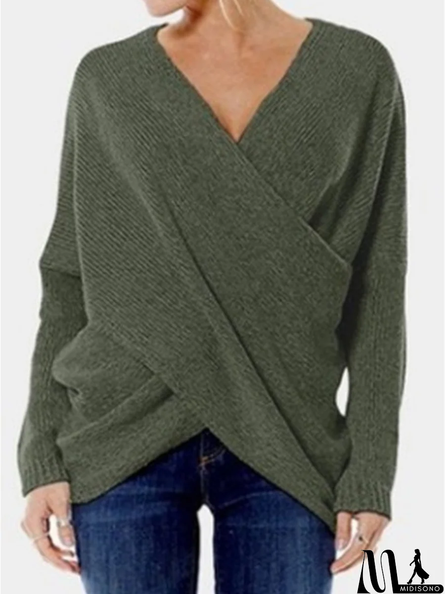 MidiSono - Classic and Comfortable winter Pullover