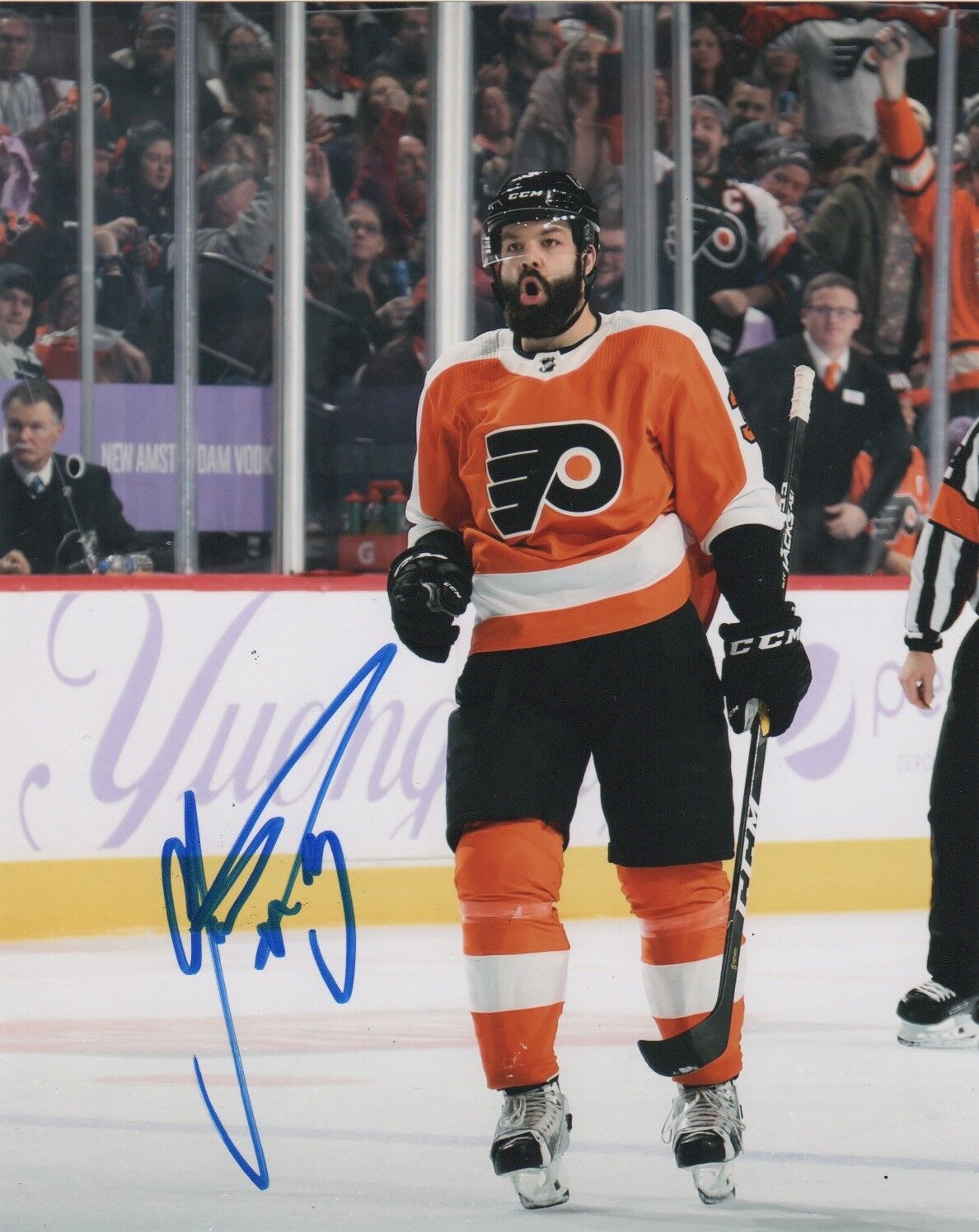 Philadelphia Flyers Radko Gudas Signed Autographed 8x10 NHL Photo Poster painting COA #4